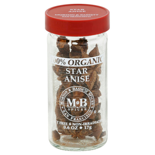 Morton & Bassett Anise Star Organic 0.6 Oz Pack of 3
