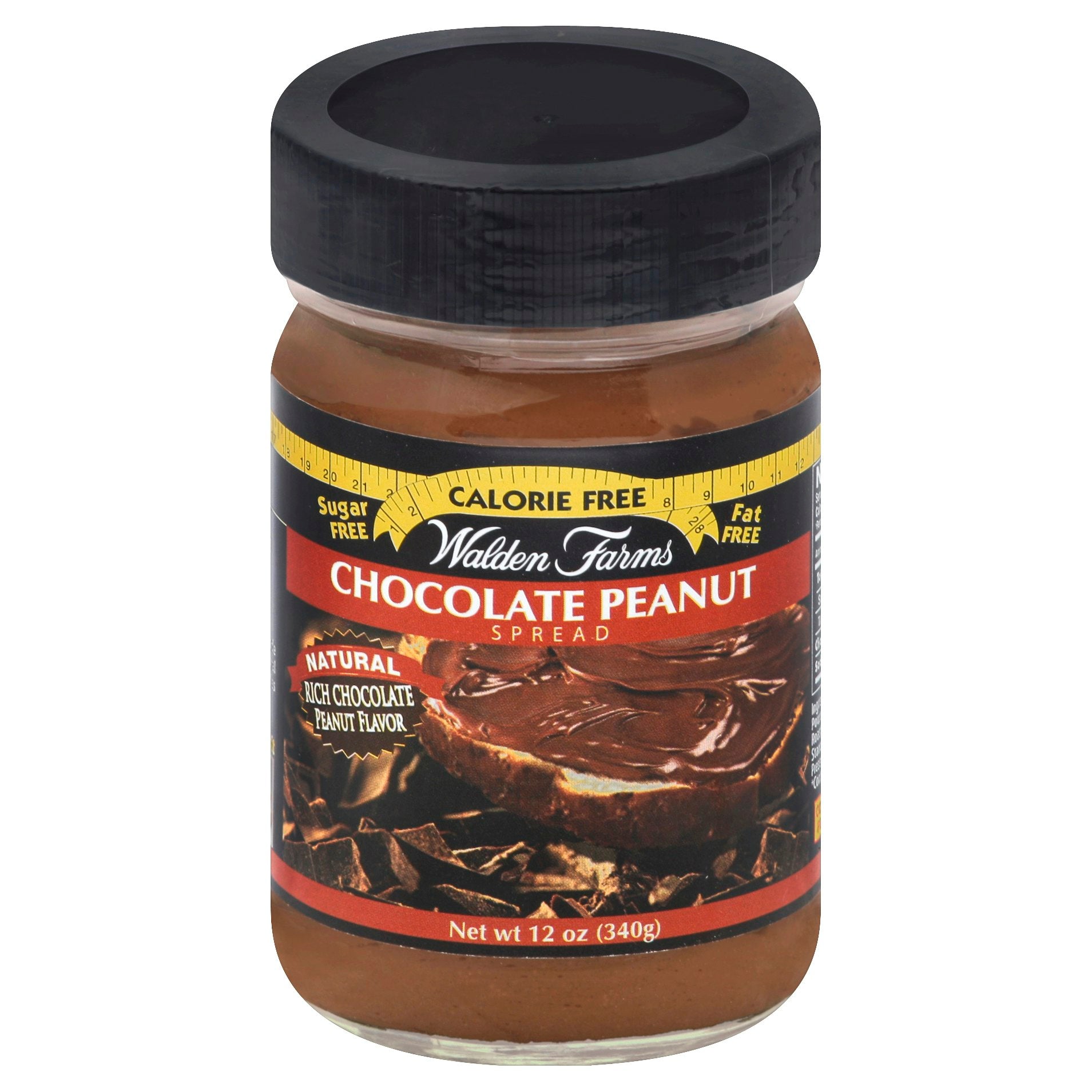 Walden Farms Spread Chocolate Peanut 12 Oz Pack of 6