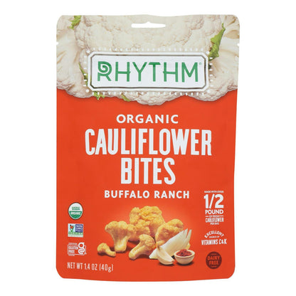 Rhythm Superfoods - Cauliflower Bites Buffalo Ranch 1.4 oz (Pack of 8)