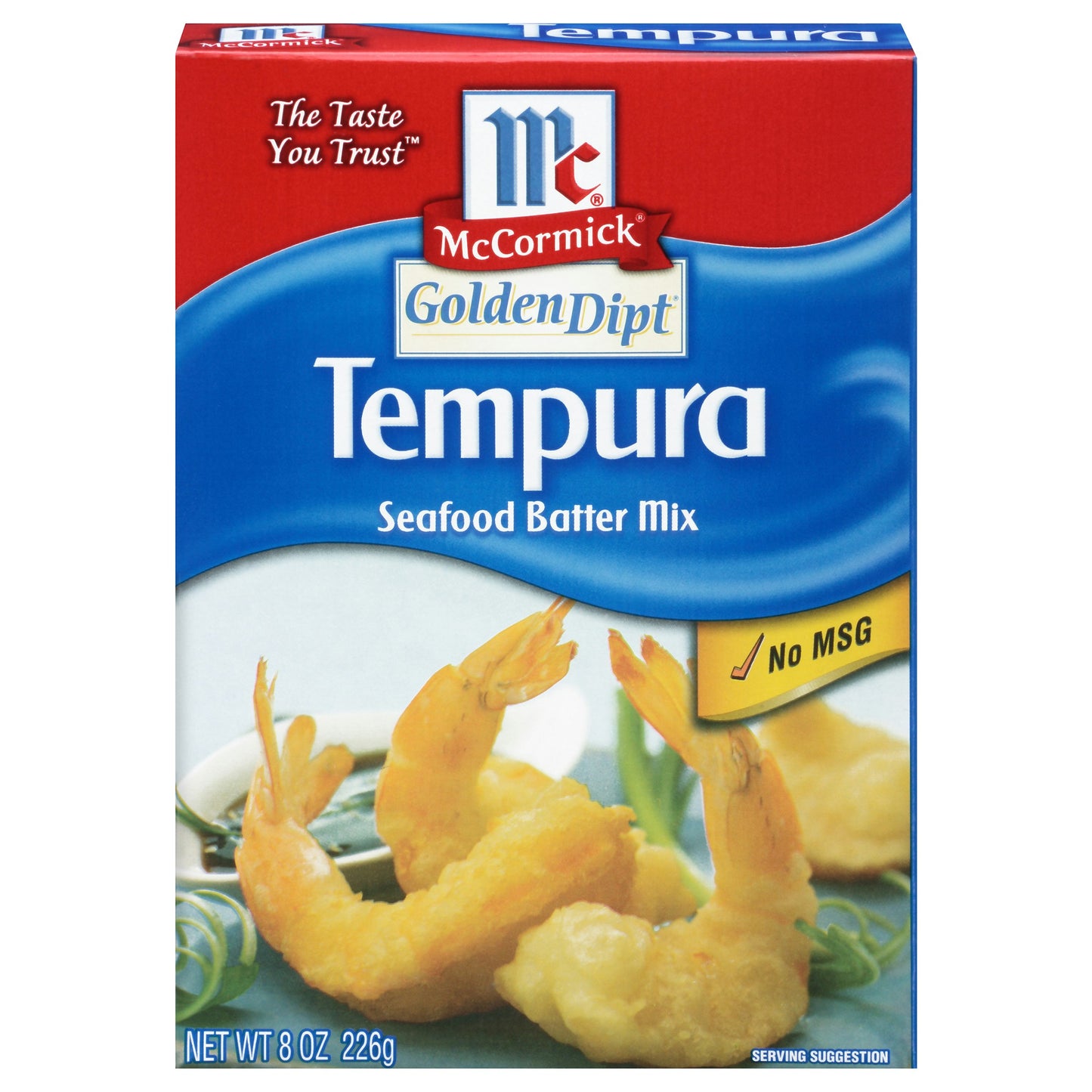 Golden Dipt Mix Fry Batter Tempura 8 oz (Pack of 8)