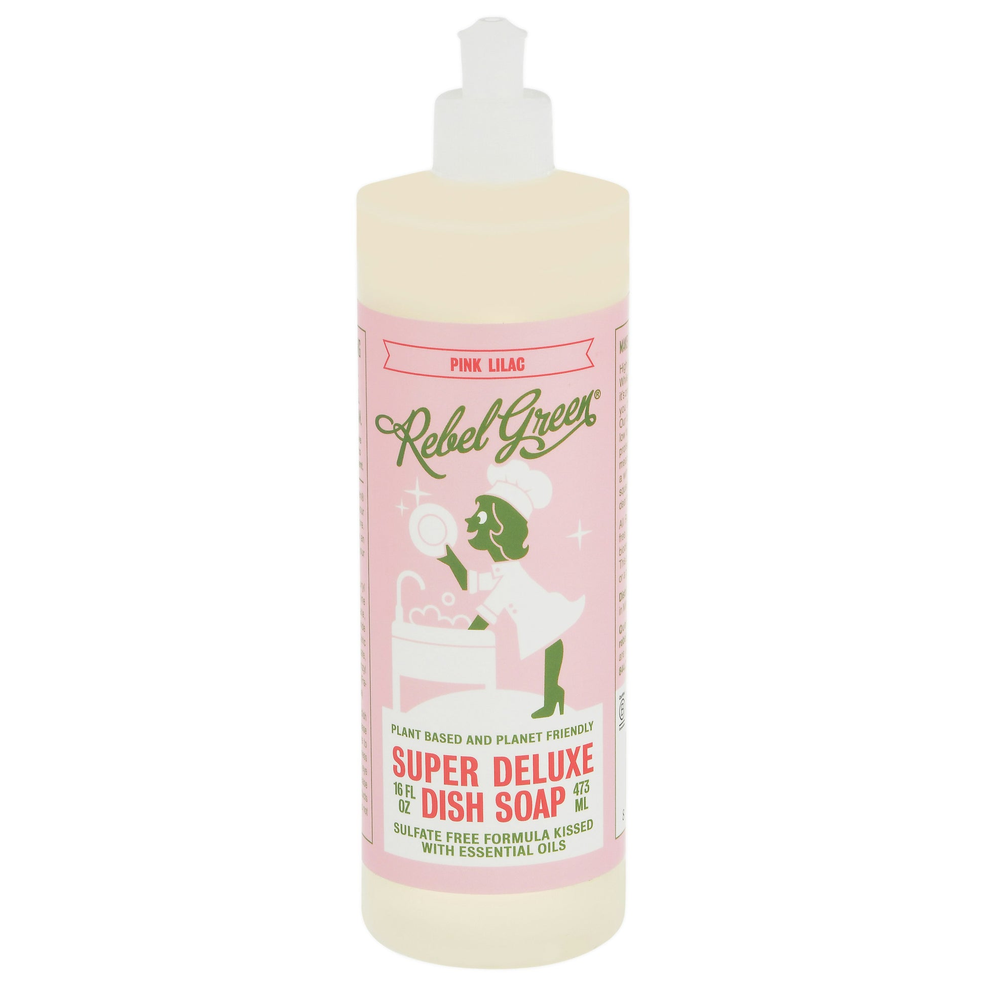 Rebel Green Soap Dish Pink Lilac 16 Oz Pack of 4