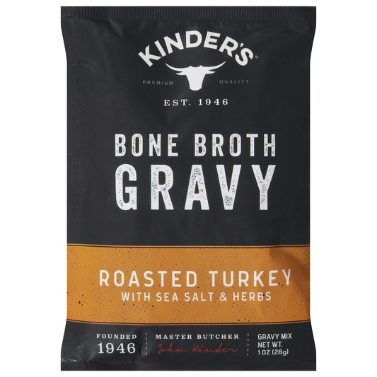 Kinder's Roasted Turkey Bone Broth Gravy - Each (Pack of 15)