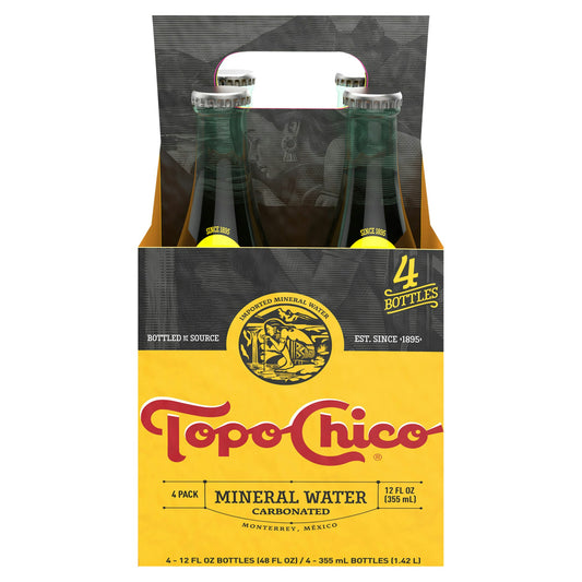 Topo Chico WaterMineral Original Glass 48 FO (Pack of 6)
