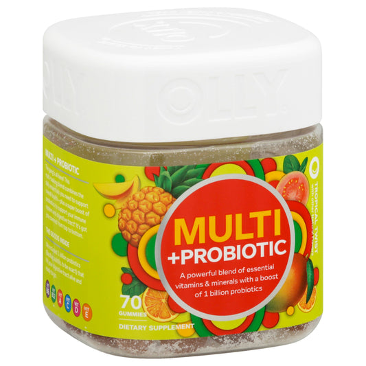 Olly Multi Probiotic Gummy 70 Pieces (Pack of 3)