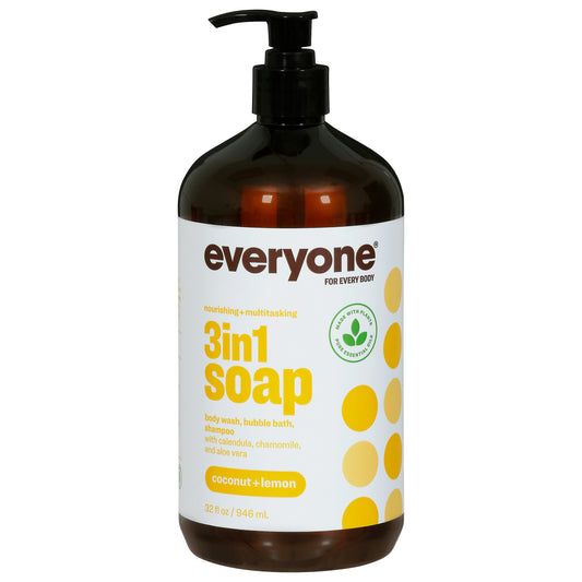 Everyone Soap Coconut Lemon 32 oz (Pack of 3)