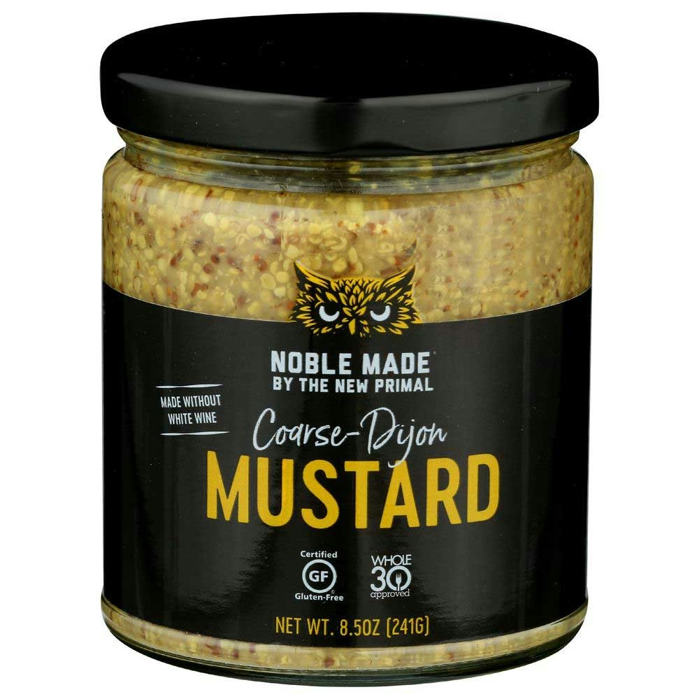 The New Primal Coarse Dijon Mustard 8.5 Oz Pack of 6