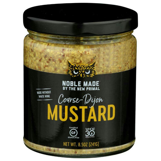 The New Primal Coarse Dijon Mustard 8.5 Oz Pack of 6