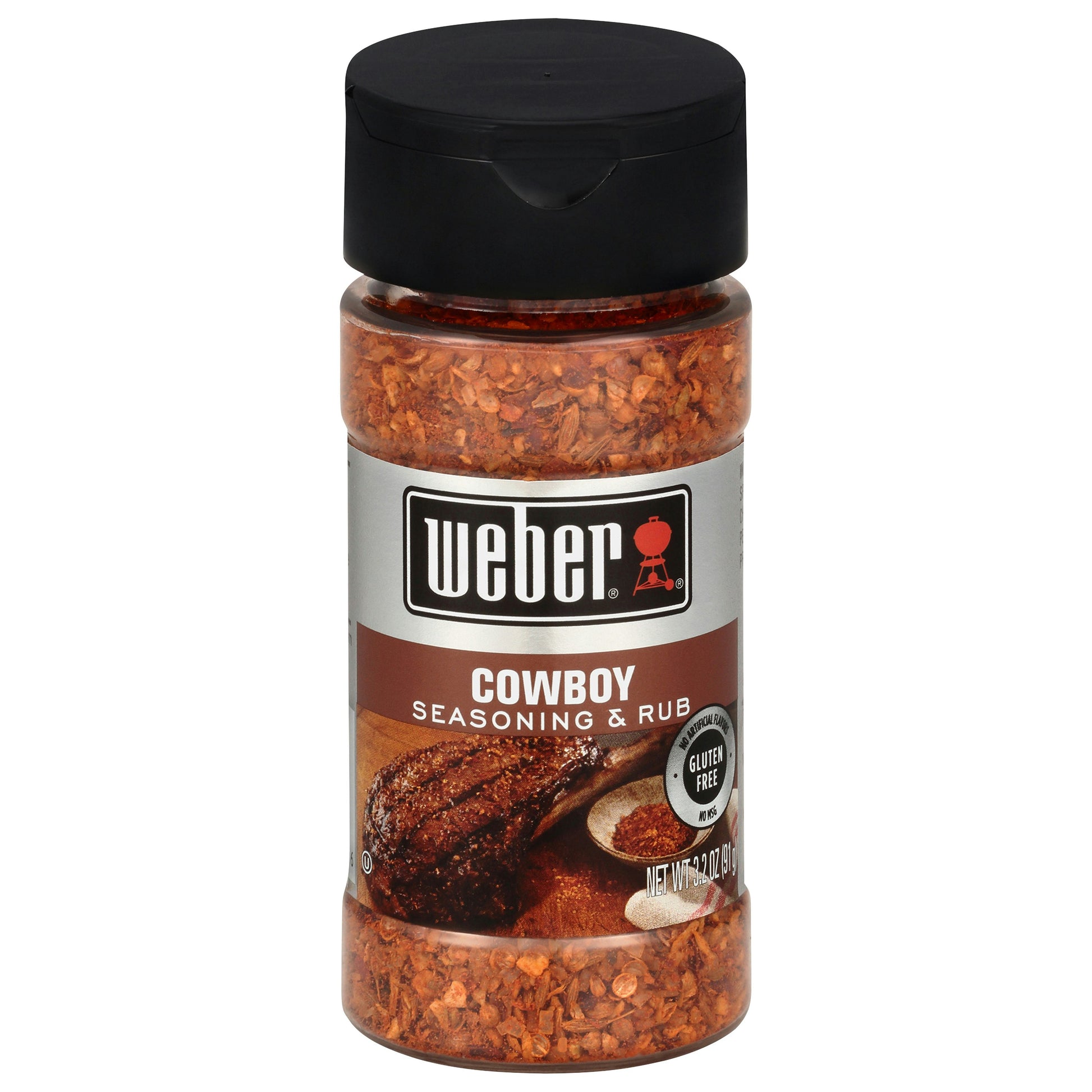 Weber Seasoning Cowboy Gourmet 3.2 oz (Pack of 6)