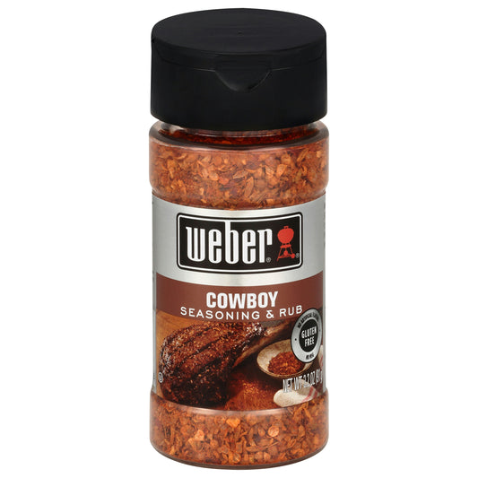 Weber Seasoning Cowboy Gourmet 3.2 oz (Pack of 6)