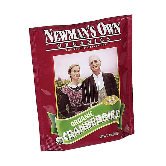 Newman's Own Organics Cranberries and Raisins 4 oz (Pack of 12)