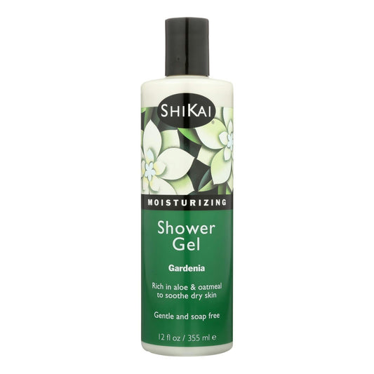Shikai Products Shower Gel Gardenia 12 Oz Pack of 3