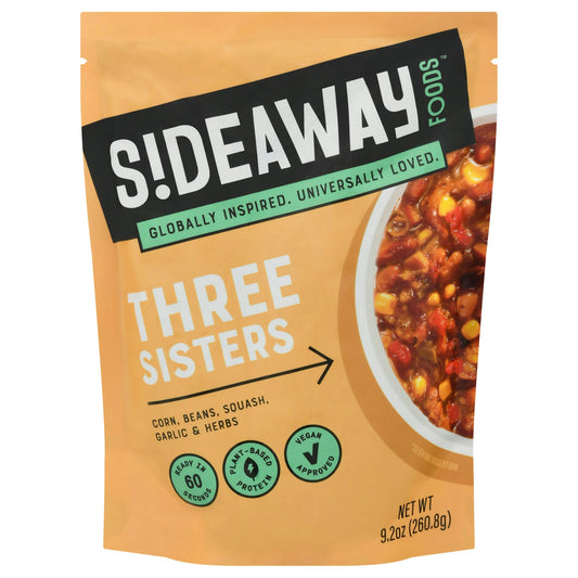 Sideaway Foods Entree Three Sisters  9.2 oz (Pack of 6)