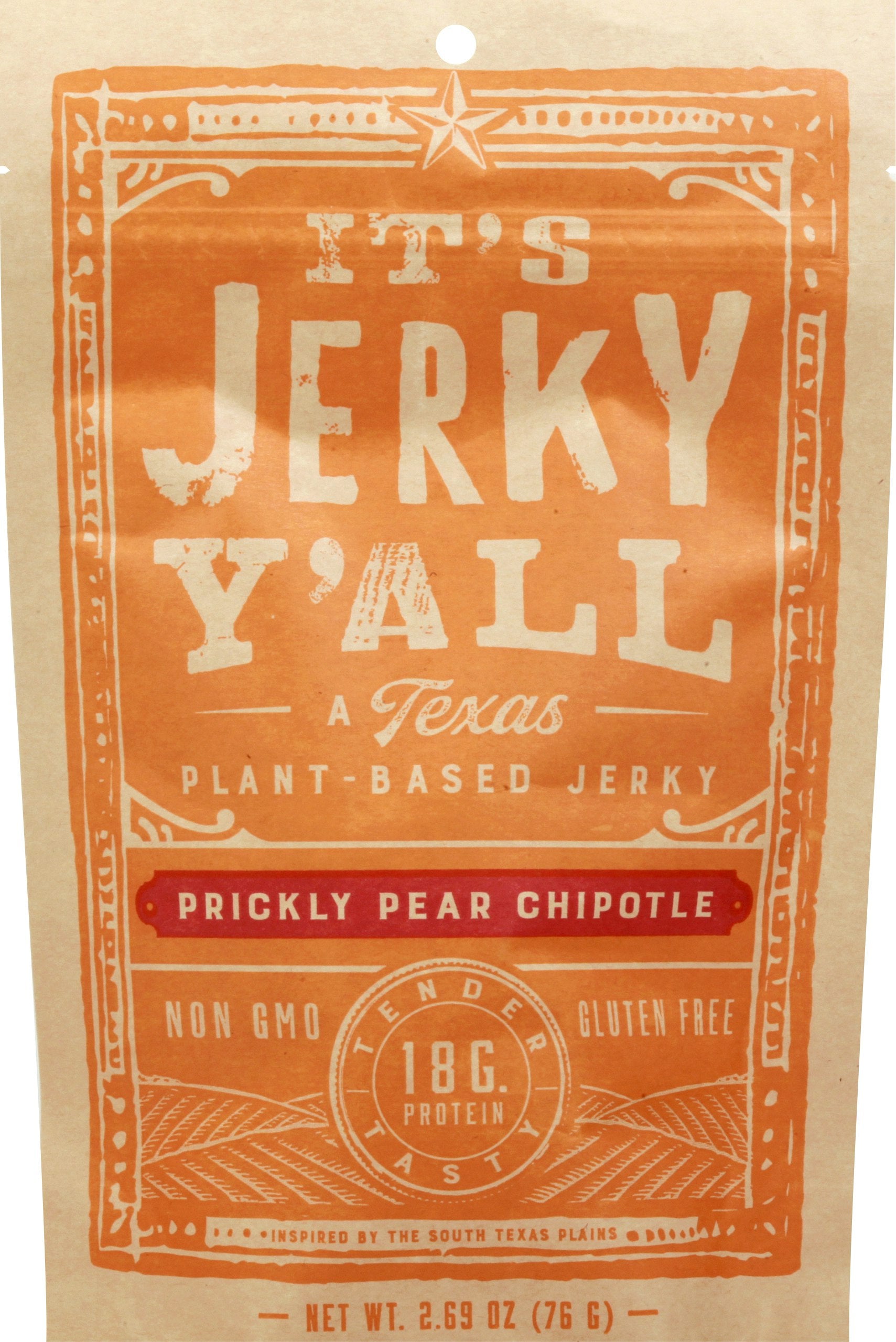 Its Jerky Yall Jerky Plant Based Pear 2.69 Oz (Pack Of 6)