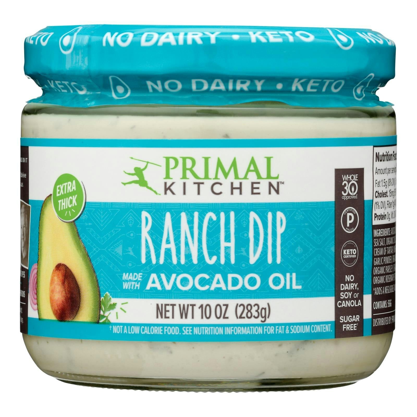 Primal Kitchen - Ranch Dip Avocado Oil 10 oz (Pack of 6)