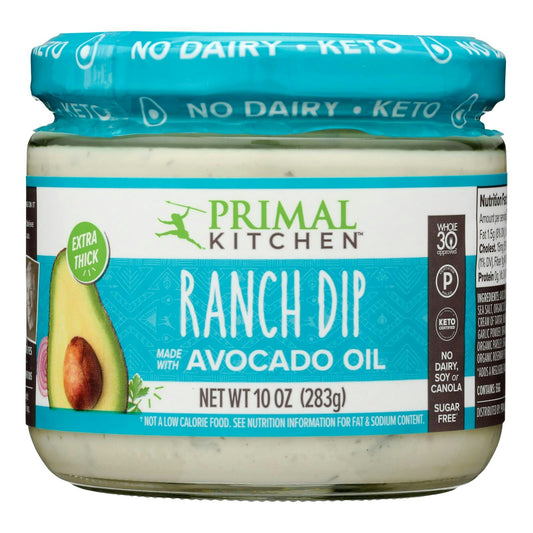 Primal Kitchen - Ranch Dip Avocado Oil 10 oz (Pack of 6)