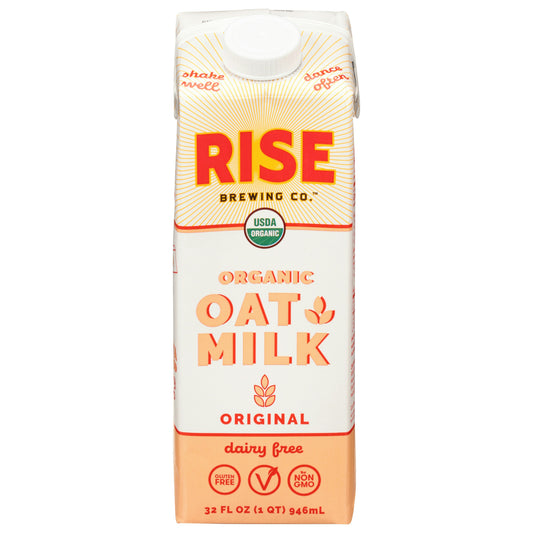 Rise Brewing Co Milk Oat Original Organic 32 FO (Pack of 6)