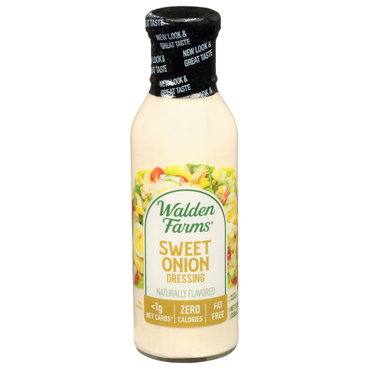 Walden Farms Dressing Calorie Free Jersey Sweet Onion 12 FO (Pack of 6)