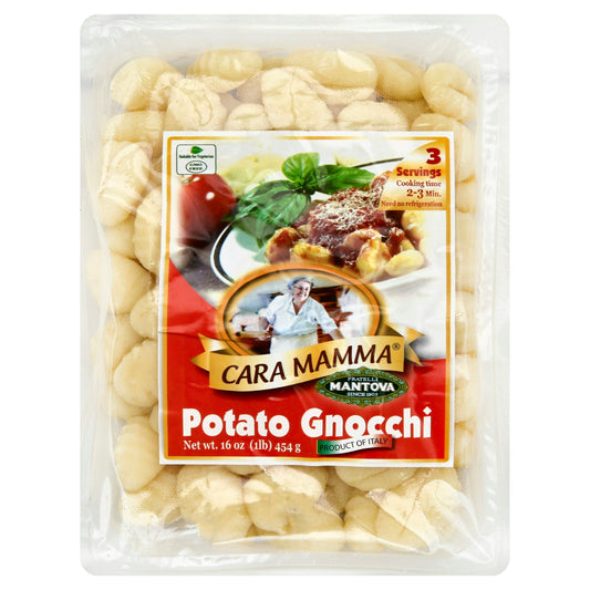 Mantova Pasta Gnocchi Potato 16 Oz Pack of 12