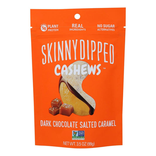 Skinnydipped - Dip Cashew Salted Caramel 3.5 oz (Pack of 10)