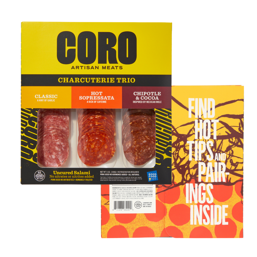 Coro Foods Charcuterie 3 Salami Smpl