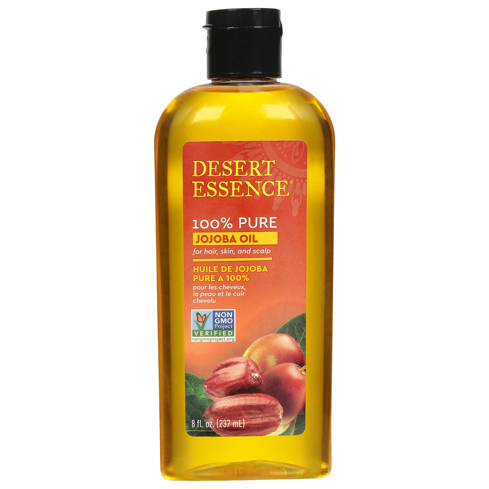 Desert Essence Oil 100 Porcent Pure Jojoba 8 Fo
