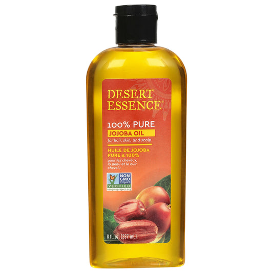 Desert Essence Oil 100 Porcent Pure Jojoba 8 Fo