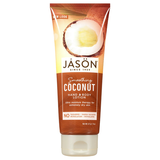 Jason Lotion Hand & Body Coconut 8 Oz (Pack of 3)