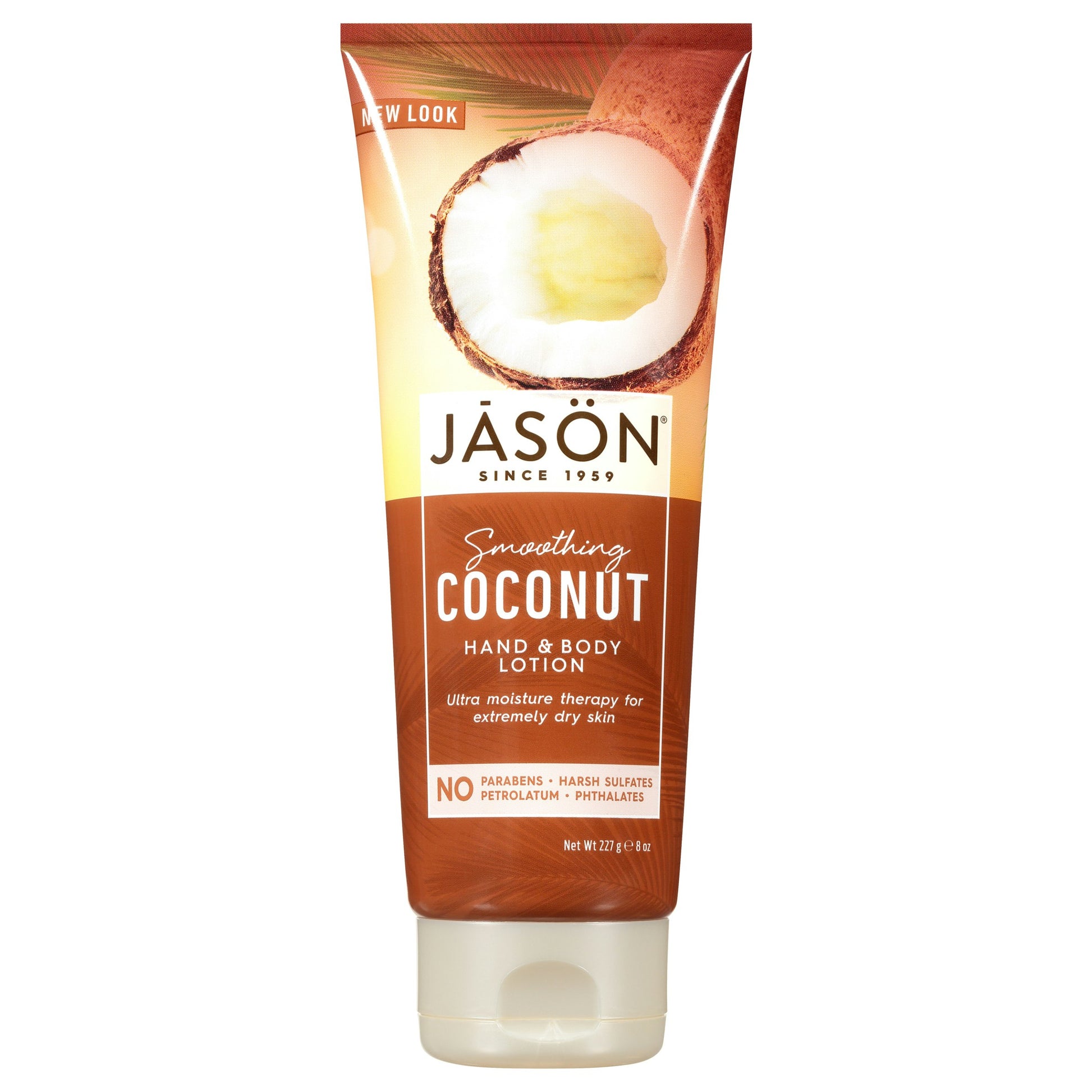 Jason Lotion Hand & Body Coconut 8 Oz (Pack of 3)