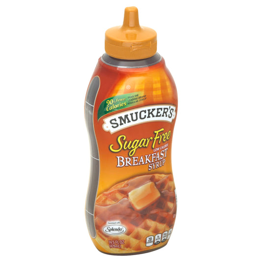 Smuckers Syrup Breakfast Sugar free 14.5 Oz (Pack of 12)