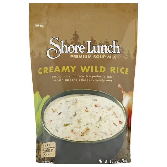 Shore Lunch Mix Soup Creamy Wild Rice 10.8 oz (Pack of 6)