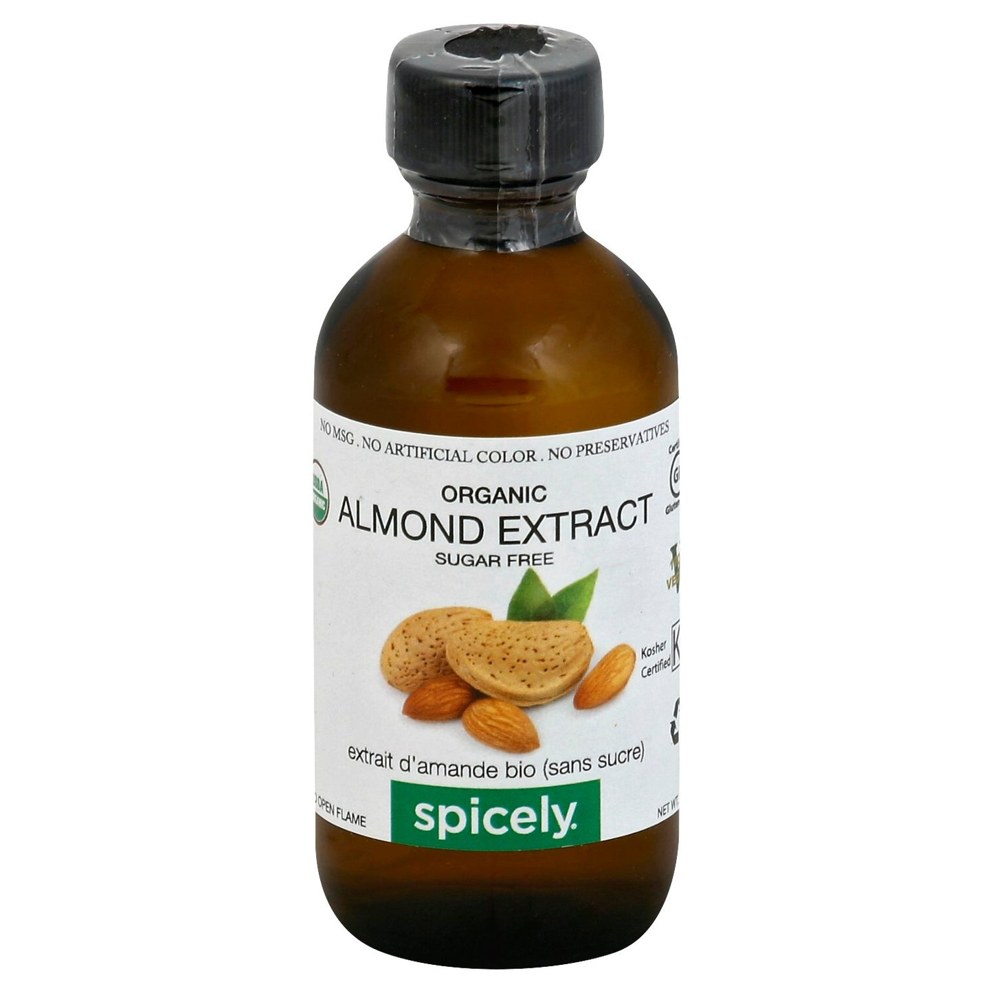 Spicely Organics Spice Almond Extract 2 Fo Pack of 6