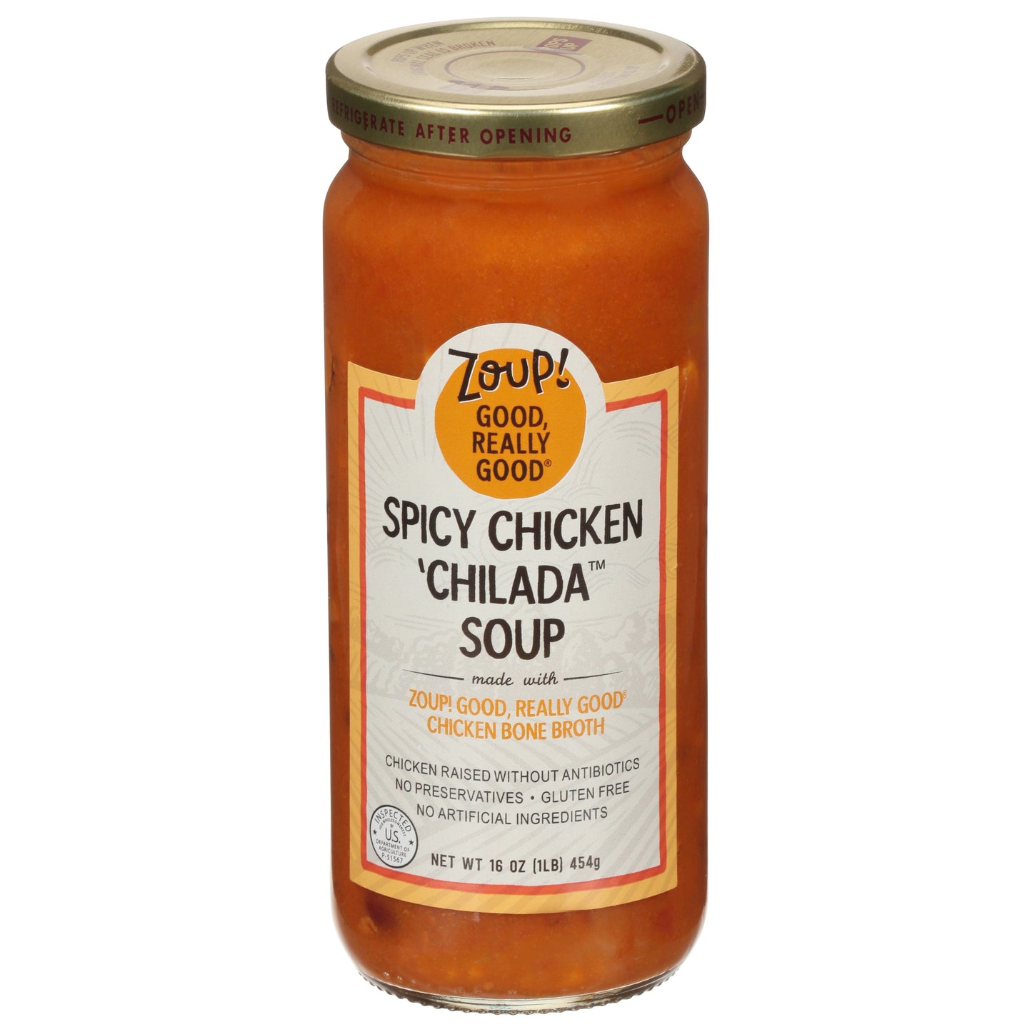 Zoup Good Really Soup Chicken Chilada Spic 16 oz (Pack of 6)