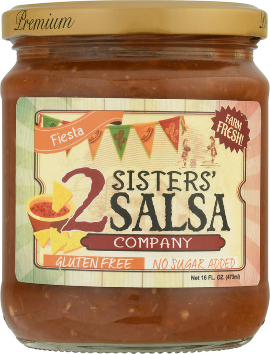 2 Sisters Salsa Fiesta 16 Fl oz (Pack of 6)
