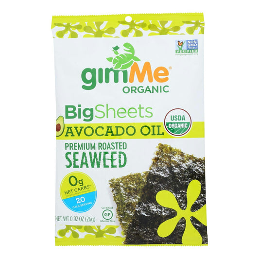 Gimme Seaweed Snacks - Seawd Snack Avocado Oil .92 oz (Pack of 10)