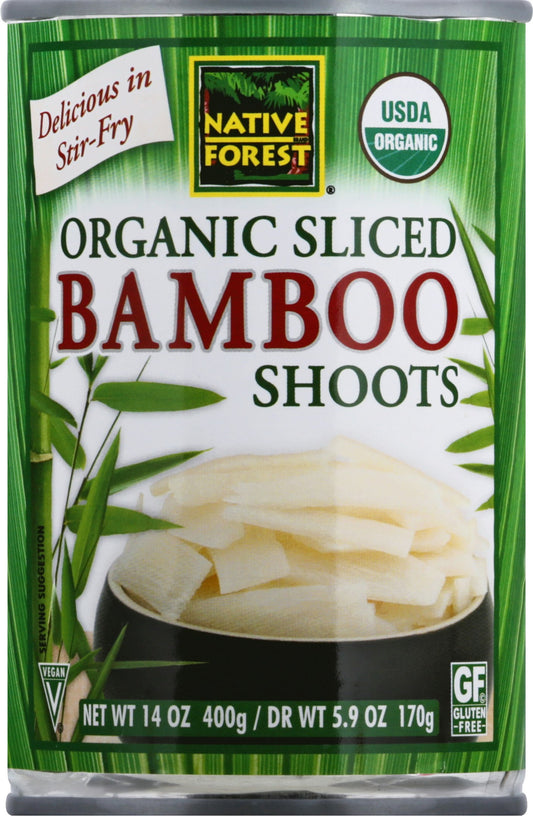 Native Forest Bamboo Shoots Organic 14 Oz Pack of 6