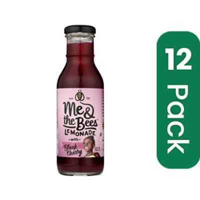 Me And The Bees Lemonade - Lemonade Black Cherry 12 fl. oz (Pack of 12)