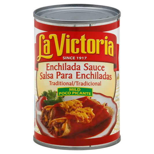 La Victoria Sauce Enchilada Mild 10 Oz (Pack of 12)