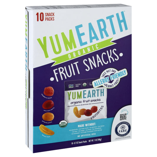 Yumearth Fruit Snack Org 7 oz (Pack of 6)