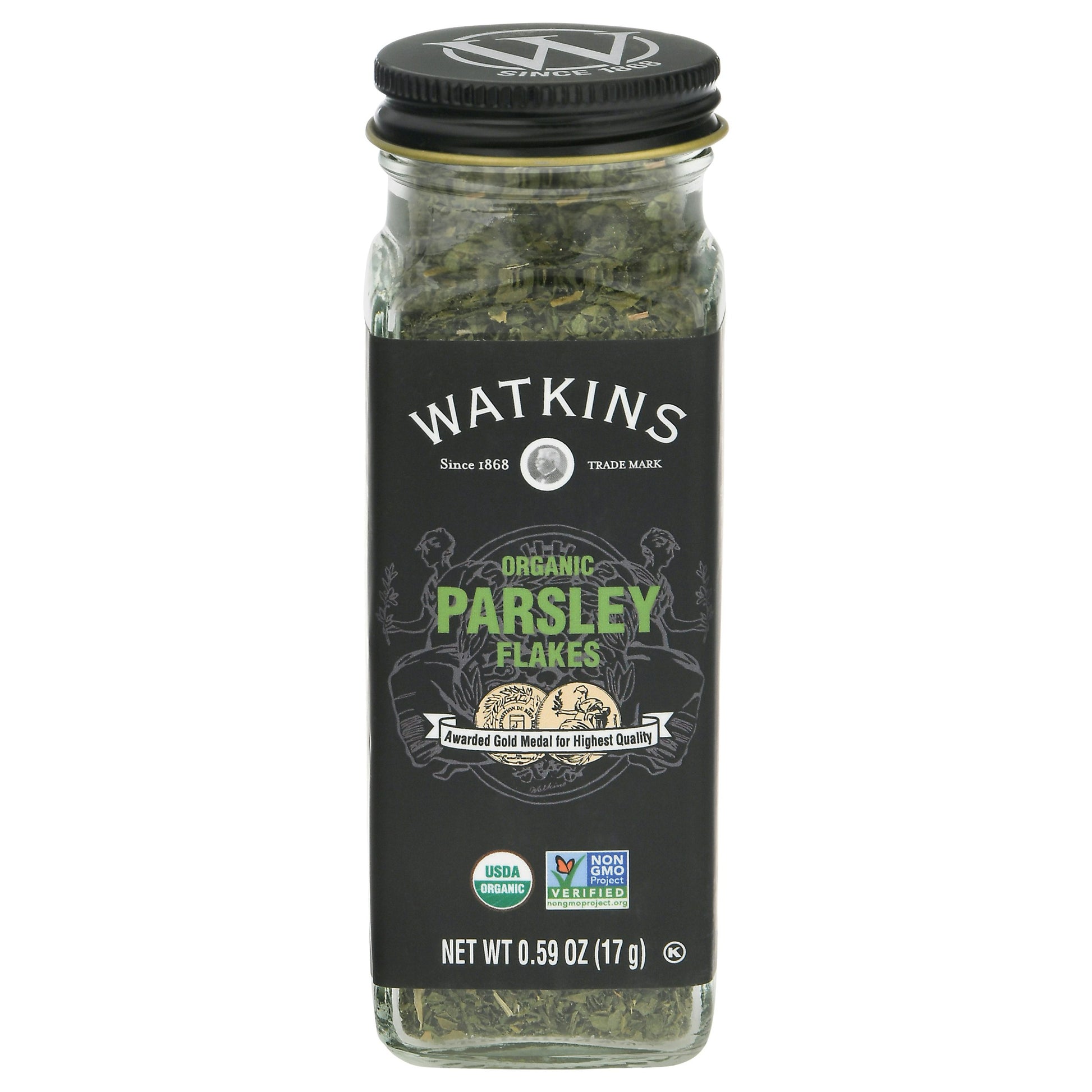 Watkins Seasoning Parsley Flakes Organic 0.59 Oz (Pack of 3)