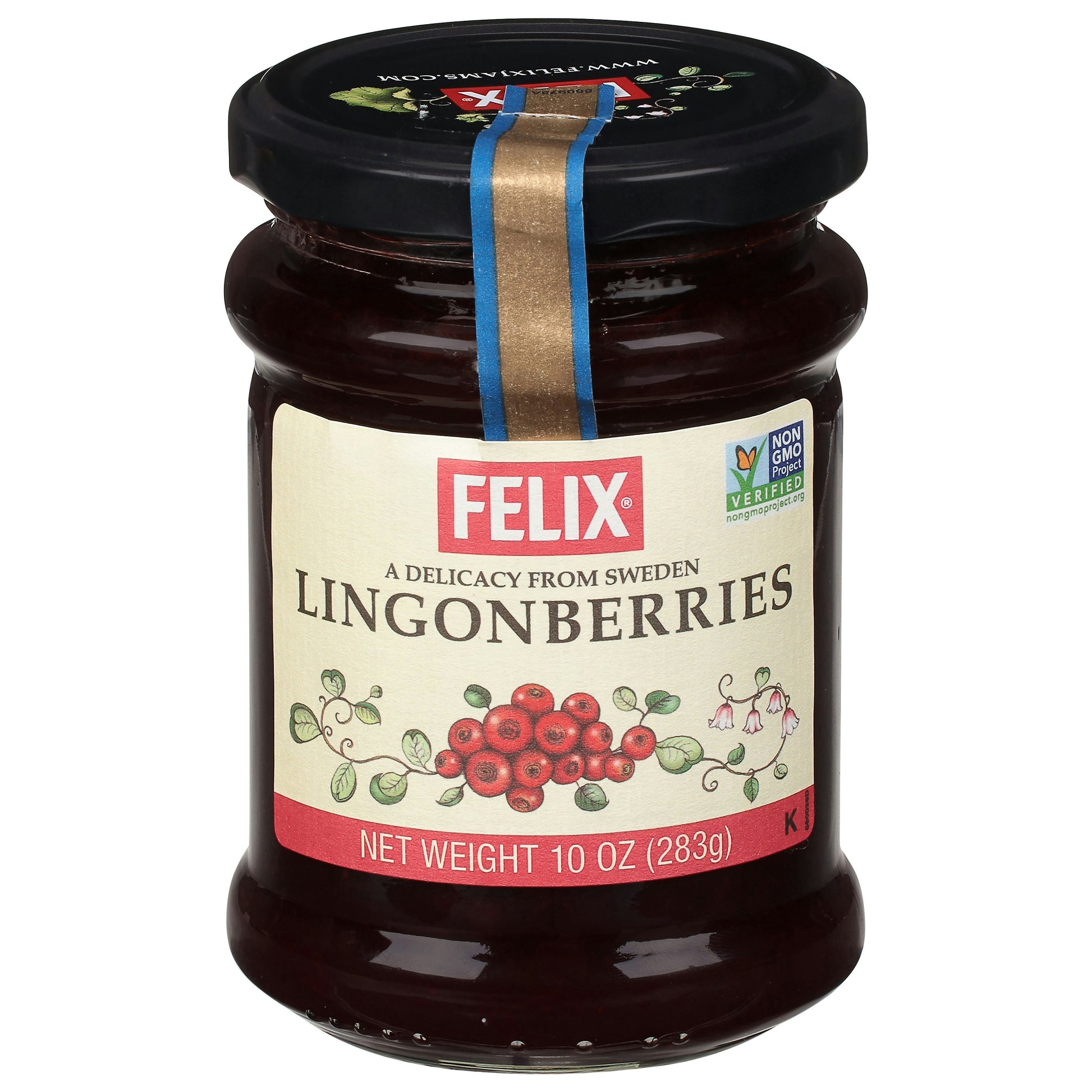 Felix Lingonberry Wild 10 oz (Pack of 8)