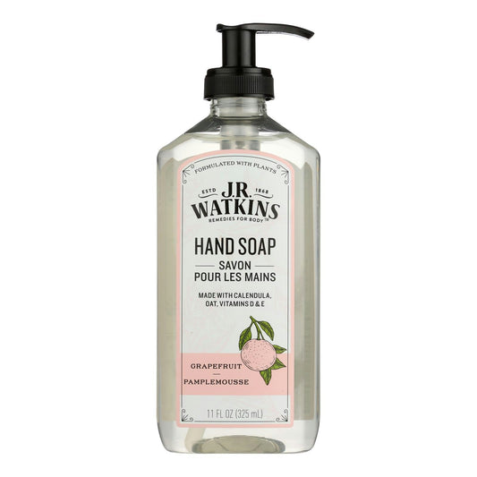 J.R. Watkins - Hand Soap Gel Grapefruit - 11 fl. oz (Pack of 3)