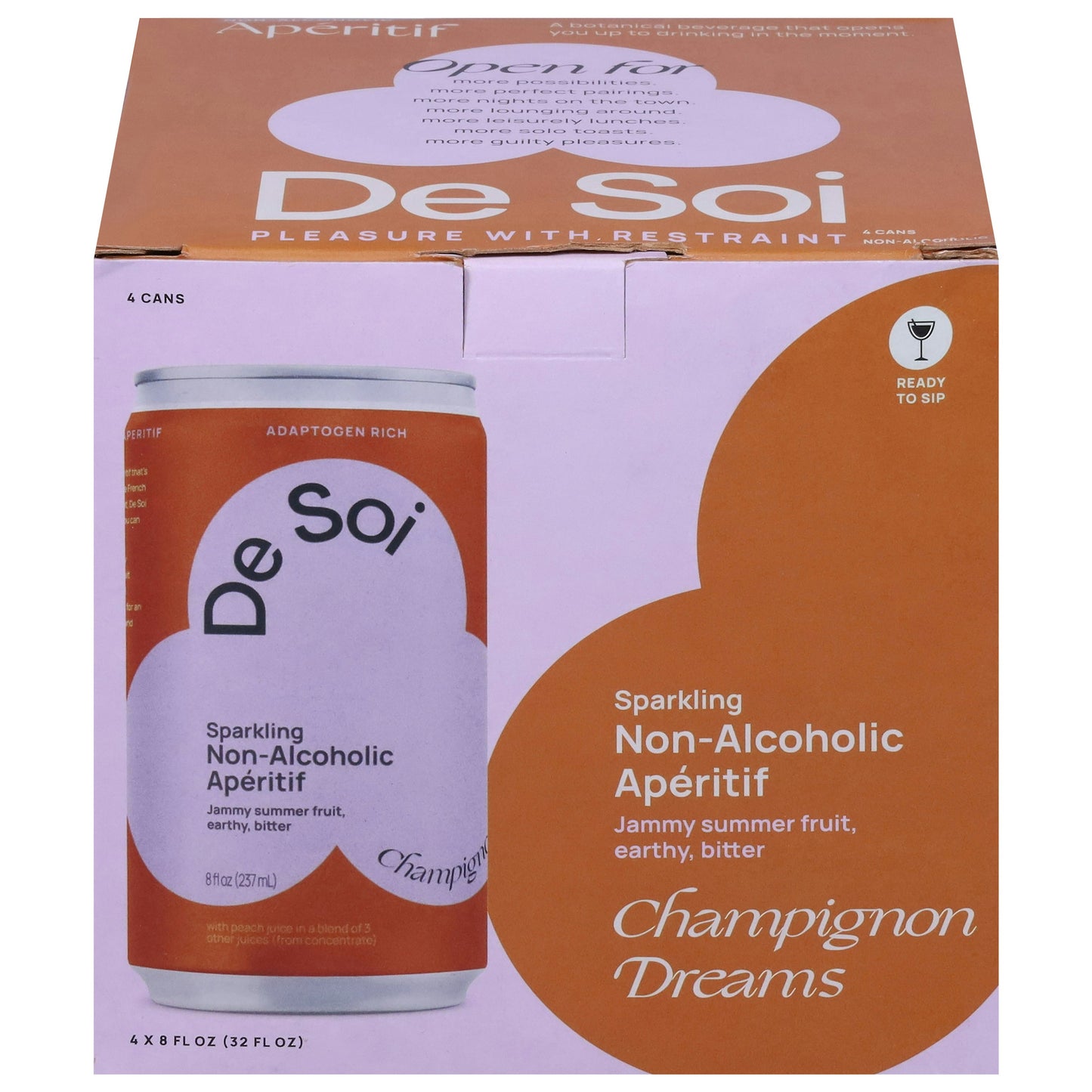 De Soi Mocktail Champignon Dream 32 Fo Pack of 6