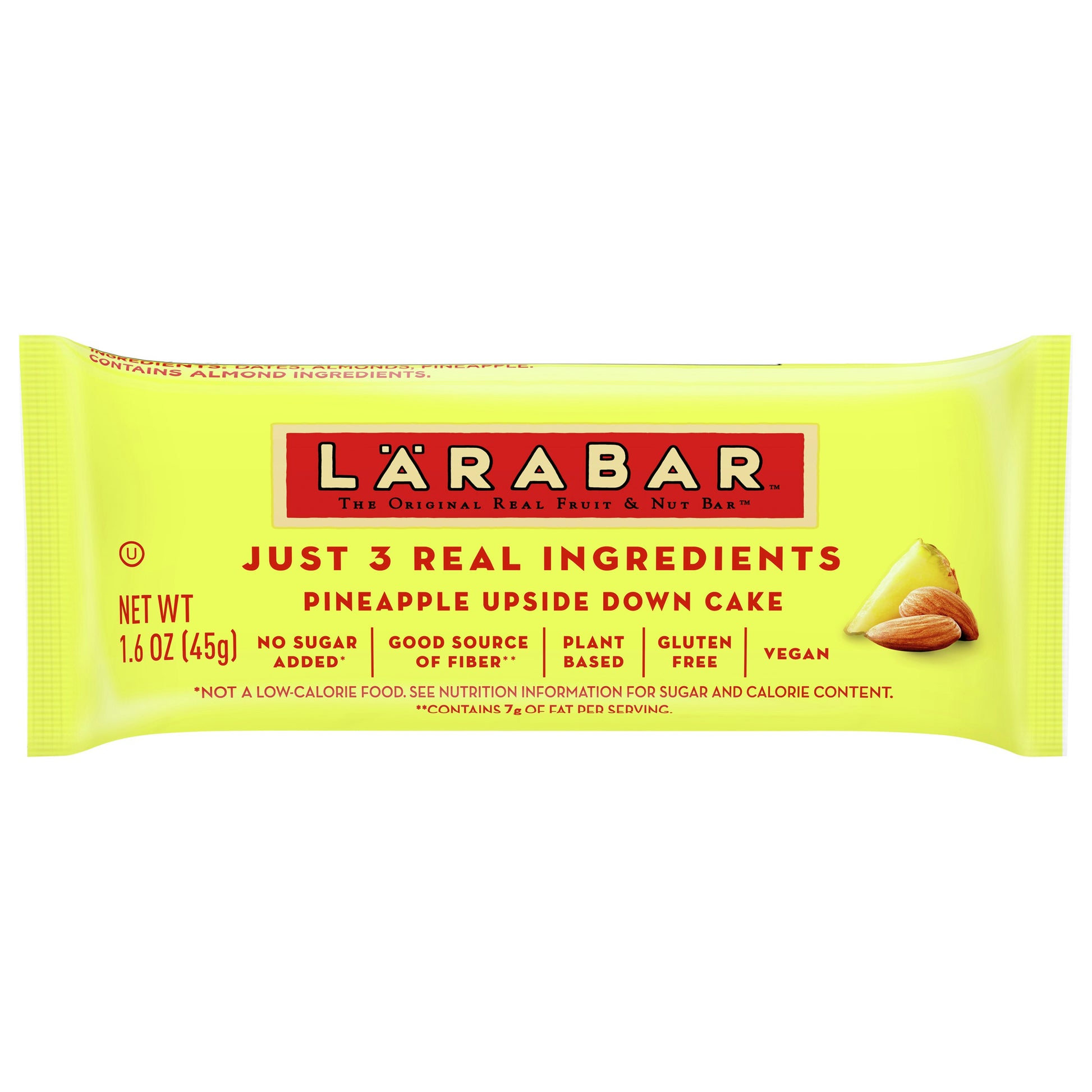 Larabar Pineapple Upside Down Cake Bar 1.6 oz (Pack of 16)