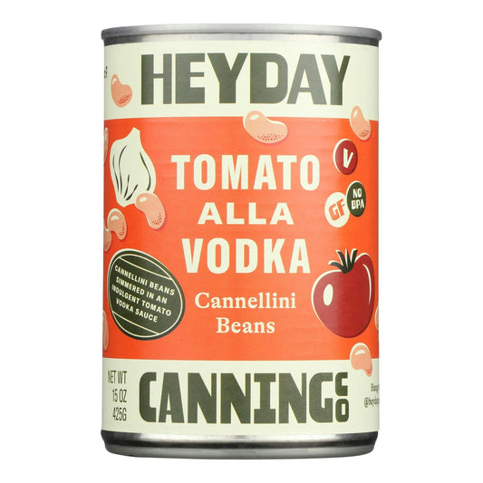Heyday Canning Beans Cnnllini Tomato Vodka 15 Oz (Pack Of 6)
