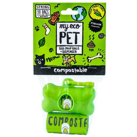 Myecoworld Bags Dog Waste 2 Rl Dispenser 2 Oz (Pack of 4)
