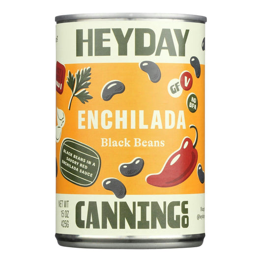Heyday Canning Beans Black Enchilada 15 Oz (Pack Of 6)