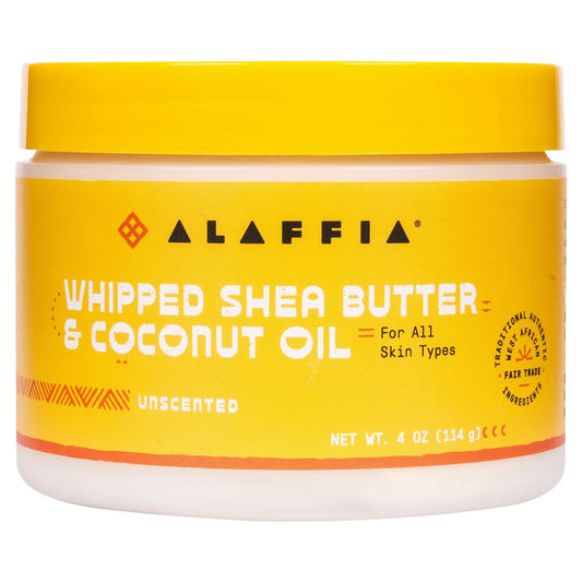 Alaffia Butter Body Shea Coconut Oil 4 Oz