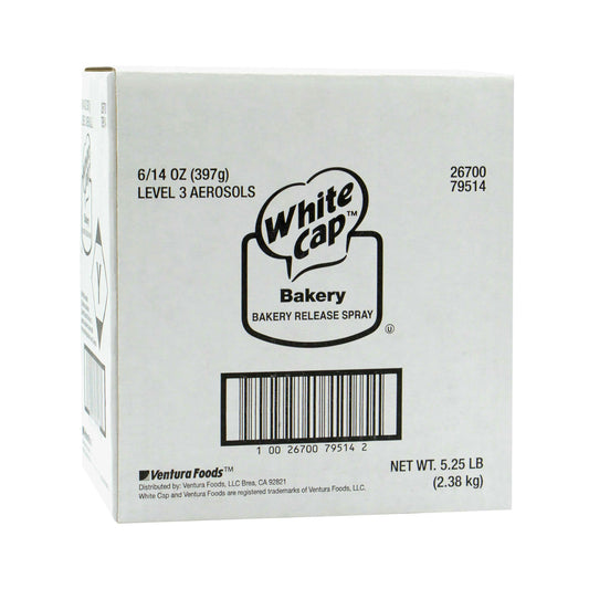 White Cap Baking Release 14 Oz Pack of 6