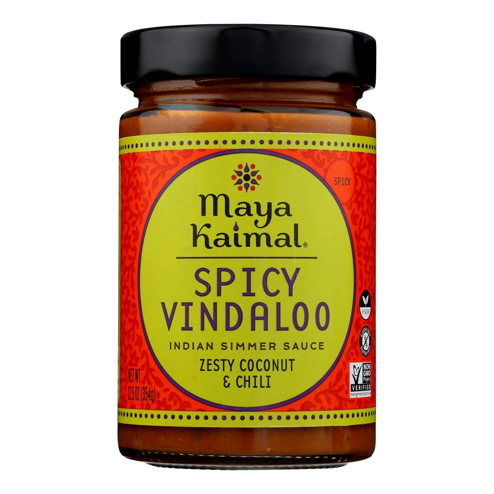 Maya Kaimal - Summer Sauce Spicy Vindaloo 12.5 oz (Pack of 6)