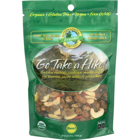 International Harvest Organic Go Take A Hike Trail Mix - 5 Ounce (Pack of 6)